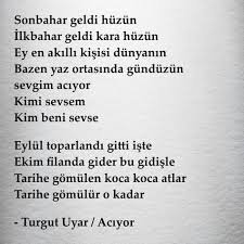 Sonbahar Geldi Huzun Ilkbahar Geldi Kara Huzun Ey En Akilli Kisisi Dunyanin Bazen Yaz Ortasinda Gunduzun Sevgim Aci Ilham Veren Alintilar Bir Sozleri Alintilar