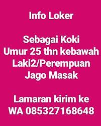 Baca loker terupdate seputar peristiwa terkini di daerah sekitarmu sekarang juga! Lowongan Kerja Kuliner Di Solo Archives Page 20 Of 29 Info Loker Solo
