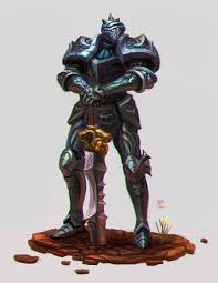 Artstation Knight In Heavy Armor Henrique Dld Risunki
