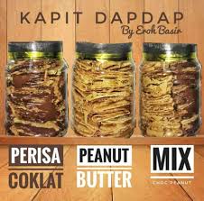 The kuih kapit, also written kuih kapek, and often referred as the chinese love letters, is perhaps the most popular of chinese new year cookies in penang. Kuih Kapit Dap Dap Inti Leleh Shopee Malaysia