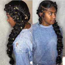 Terrific Pics Homecoming Hairstyles For Black Girls Ideas Every Girl Goals In Order To Are The Homec In 2021 Braided Hairdo Prom Hairstyles For Black Girls Hair Styles