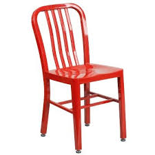 Flash Furniture Commercial Grade Red Metal Indoor Outdoor Chair Indoor Outdoor Chair Metal Dining Chairs Outdoor Chairs
