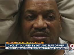Bicyclist hospitalized by hit-and-run driver
