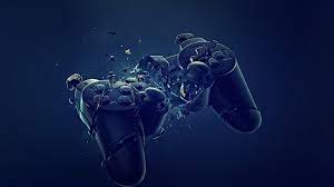 Playstation colorful logo, black background, game console controller. 48 Cool Ps4 Wallpaper On Wallpapersafari