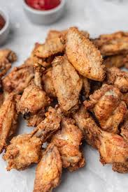 Now all that's left to do is bake until they're browned and crispy. Crispy Baked Chicken Wings Recipe Cravingsmallbites Com