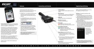 The smartradar mounts behind your rearview mirror and uses a miniature display or you can connect it to your smartphone using the escort live app. Escort Smartcord Live Quick Reference Manual Pdf Download Manualslib