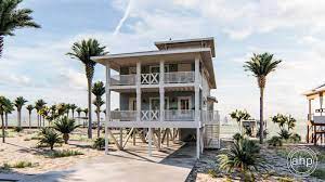 See more ideas about beach house plans, coastal house plans, house plans. 3 Story Coastal Style House Plan Tiger Beach