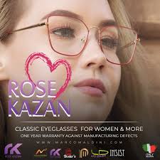 علشان انتي دايما بتهتمي بالتفاصيل الدقيقة 🤗 دلوقتي مع روز كازان أقوي  كوليكشن نظارات بتفاصيل وأشكال مميزه جدااا 🥰 تصميمات إيطاليا عصريه وضمان  سنة ضد عيوب الصناعه⚡ ابعتلنا دلوقتي مكانك وهنقولك أقرب