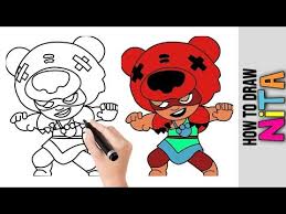 Her super summons a massive bear to fight by her side! How To Draw Barley From Brawl Stars Cute Easy Drawings Tutorial For Beginners Best Brawlers Youtube