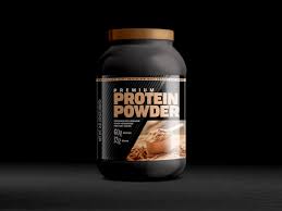 Download Free Protein Powder Bottle Mockup Psd Designbolts