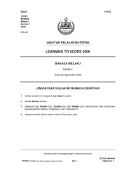 Related posts to contoh soalan bm tingkatan 4 kertas 1. Spm Bahasa Melayu Spm Bm Kertas 2 Set 2