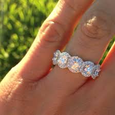 Henri Daussi Anniversary Jewelry Pave Diamond Band Diamond Bands