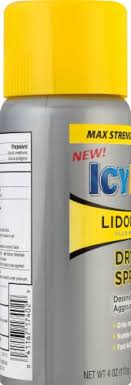 King Soopers Icy Hot With Max Strength Lidocaine Dry Spray 4 Oz