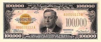 Plus, we're always working to make our papers even better! United States 100 000 Dollar Banknote Currency Wiki Fandom