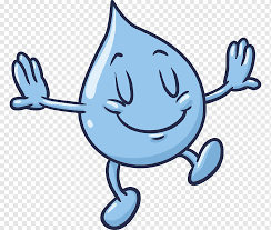 Gráfico de gota de olho fechado, gota de água potável, gotas bonitos  enfrentam elemento de ação, serviço, smiley Gotas de água, desenhos  animados png | PNGWing