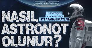 Ulusal emlak uzman destekçisi nasıl olunur? Son Dakika Nasil Astronot Olunur Turk Astronot Nasil Olunur Iste Aranan Ozellikler Takvim