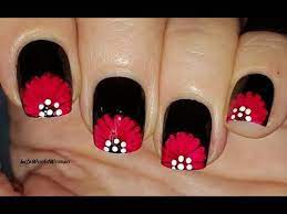 About press copyright contact us creators advertise developers terms privacy policy & safety how youtube works test new features press copyright contact us creators. Black Red Nail Art Design With Flower Nail Tips Lifeworldwomen 2020 Youtube
