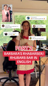 Barbara's Rhubarb Bar Part 2 English Translation