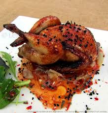 Cailles Roties Au Four Marinade Au Miel Epices Tandoori Et Graines De Nigelle Les Epices Rient Cailles Roties Recettes De Cuisine Caille Recette