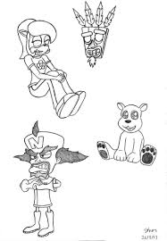 Crash Bandicoot Characters 1 By Simonarty On Deviantart Facebook is showing information to help you better understand the purpose of a page. crash bandicoot characters 1 by