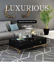 See the latest in living room decor trends and learn how to incorporate them into your home. Hh 436ct Light Luxury Living Room Italian Minimalist Rock Board Coffee Table Tv Cabinet