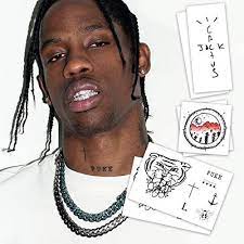 Pipstradingalerts.com has been visited by 10k+ users in the past month Travis Scott Temporary Tattoos Skin Safe Removable Amazon De Beauty