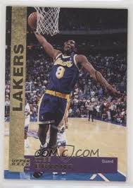 Kobe bryant upper deck rookie card. 1998 99 Upper Deck Kellogg S Base Gold 21 Kobe Bryant