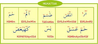 Ve kuranda 29 sure bunun gibi harflerle başlamaktadır. Facebook