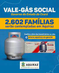 Polícia militar da 8ª região. 2 602 Familias De Aquiraz Serao Beneficiadas Com O Programa Vale Gas Social