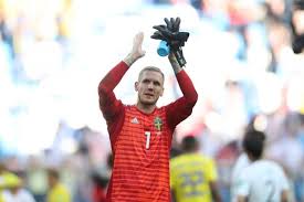 Robin olsen, goalkeeper of sweden celebrates after the victory during the fifa 2018 world cup qualifier between sweden and france at friends arena on june 9, 2017 in solna, sweden. Liverpool Target Sweden Goalkeeper Robin Olsen As Search For New No 1 Continues Mirror Online