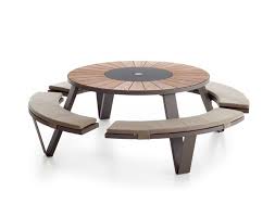 Pantagruel With Picnic Bench Cushions Www Orangeskin Com Round Picnic Table Picnic Table Table