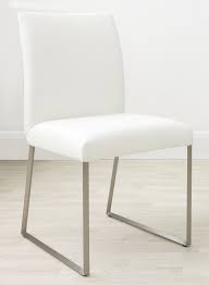 Monti Real Leather Dining Chairs Grey Leather Dining Chair Leather Dining Chairs Modern Leather Dining Room