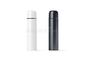 Download Blank Black And White Closed Travel Thermos Mock Up Stock Photo Image Of Mockup Cold 106282534