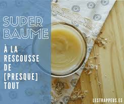 Super Baume A La Rescousse De Presque Tout Les Trappeuses Recette Baume Recette Baume A Levre Baume A Levres Maison