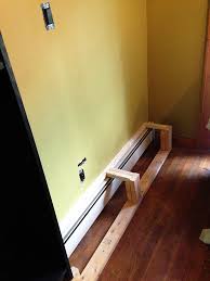 Chary Sprouts Custom Built In Ikea Billy Bookcases Baseboard Heating Baseboard Heater Baseboards