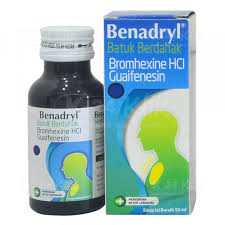 Benadryl Batuk Berdahak Syr 50ml Manfaat Dosis E