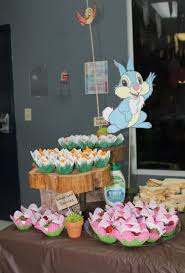 1st Birthday Party Snack Ideas Bambi And Thumper Food Party Snacks Woodland Birthday Party Disney Baby Shower Girl Baby Shower Decorations