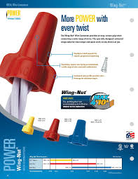Which wire nut would you use to connect those two wires? Wing Wire Connectors Happy Emily 100pcs Wing Wire Nuts Blue Easy Twist On Ribbed Cap Twist On Easy Screw On Type Connectors Heavy Duty For Connect Electrical Wiring Blue Winged Wire Connectors Industrial