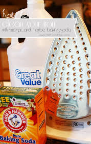 How To Clean An Iron With Vinegar And Baking Soda Cleaning Hacks Cleaning How To Clean Iron