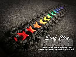 Rainbow Paracord Hex Nut Bracelet Paracord Armbander Paracord Halsband Paracord Bander