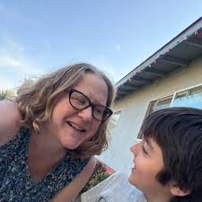 Mark, Diana Galavez, Mr. Fogarty, Dan Sobey 1985Class of 1986.