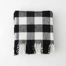 Black And White Plaid Throw Blanket Buffalo Check Blanket Plaid Throw Blanket Buffalo Plaid Blanket Blanket Black