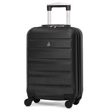5 cities (55x35x20cm) lightweight cabin hand luggage set (black + black flamingos) £19.49. Aerolite Lightweight 55cm Hard Shell Cabin Suitcase 4 Wheel Carry On Hand Luggage Bag Approved For Easyjet British Airways Ryanair Black Buy Online In Aruba At Aruba Desertcart Com Productid 66894752