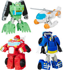 Transformers Rescue Bots - Griffin Rock Rescue Team Action Figures