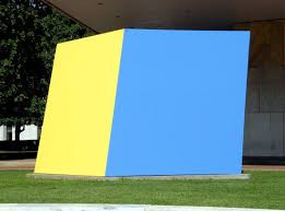 Ellsworth Kelly Yellow Blue 1968 This Makes Sense If You Ve Seen The Artwork Empire State Plaza Albany Ny Art Collection Empire State Art