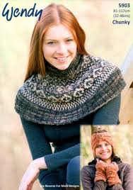 Here are some neckwarmer patterns to give everyone some ideas for our neckwarmer. Cottontail Crafts Wendy Knitting Pattern 5903 Fairisle Neck Warmer Hat Headband Wrist Warmers And Cowl