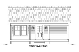 This image has dimension 1024x768 pixel and file size 0 kb, you can click the image above to see the large or full size photo. Small Cottage Style House Plan 1 Bedrms 1 Baths 561 Sq Ft 196 1050