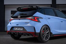 New hyundai i20n hot hatch gets 201bhp from its turbocharged petrol engine and can hit 62mph in 6.7sec All New Hyundai I20n Blasts In For 2021 Car Magazine