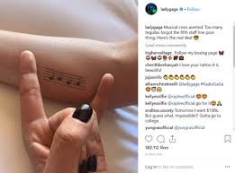 The uae have laws forcing healthcare staff to resuscitate a patient even if the patient has a dnr or does not wish to live. Lady Gaga S New Tattoo Is A Secret Shout Out To Bradley Cooper Read Details Starbiz Com