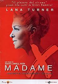 L'histoire du cinéma italien a commencé quelques mois après que les frères lumière eurent présenté au public leur appareil original, le cinématographe. Madame X Import Italien Amazon Ca John Forsythe Lana Turner David Lowell Rich Dvd